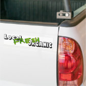 Autocollant De Voiture Sticker pour pare-chocs bio frais local (Sur camion)