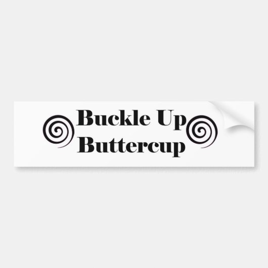 Autocollant De Voiture Sticker pour pare-chocs Boucle Haut (Devant)