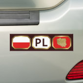 Autocollant De Voiture Sticker pour pare-chocs de code de la carte du dra (En voiture)