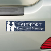 Autocollant De Voiture Sticker pour pare-chocs de mariage traditionnel (En voiture)