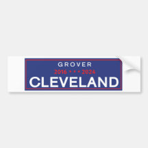 Sticker pour pare-chocs Grover Cleveland 2024