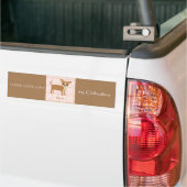 Autocollant De Voiture Sticker pour pare-chocs Love Chihuahua (Sur camion)