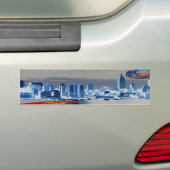 Autocollant De Voiture Sticker pour pare-chocs Teaparty2014 (En voiture)