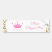 Autocollant De Voiture Sticker Princesse Bumper (Devant)