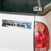 Autocollant De Voiture Sticker R&R Romney/Ryan Bumper (Sur camion)