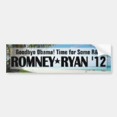 Autocollant De Voiture Sticker R&R Romney/Ryan Bumper (Devant)