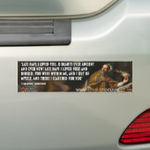Autocollant De Voiture Sticker Saint Augustin "Tard Comment Je T'Aimais,  (En voiture)