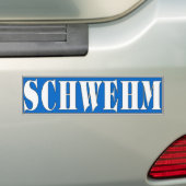 Autocollant De Voiture Sticker Schwehm Bumper (En voiture)