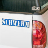 Autocollant De Voiture Sticker Schwehm Bumper (Sur camion)