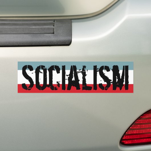 Autocollant De Voiture Sticker socialiste (En voiture)