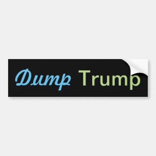 Autocollant De Voiture Sticker Trump Bumper