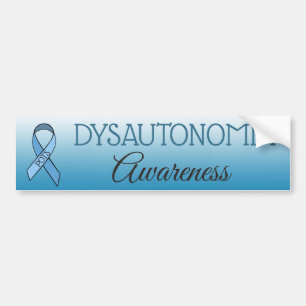 Autocollant De Voiture Sticleur pare-chocs Dysautonomia POTS Awareness