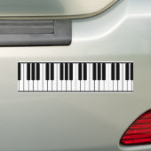 Autocollant De Voiture Sticleur pare-chocs pour clavier pour piano (En voiture)