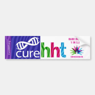 Autocollant De Voiture Sticulation de pare-chocs de la maladie Rare Cure 