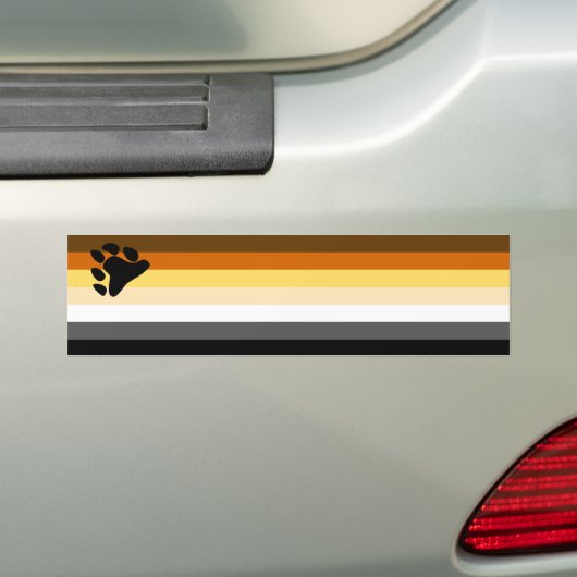 Autocollant De Voiture Sticule pare-chocs de la fierté de l'ours (En voiture)