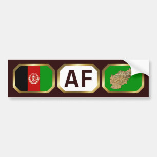 Autocollant De Voiture Sticule pare-chocs du code de la carte du drapeau