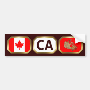 Autocollant De Voiture Sticule pare-chocs du code de la carte du drapeau