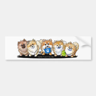 Autocollant De Voiture Sticule pare-chocs POM Parade