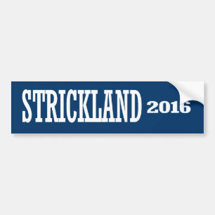 Autocollant De Voiture Strickland - Ted Strickland 2016