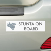 AUTOCOLLANT DE VOITURE STUNTA À BORD (En voiture)