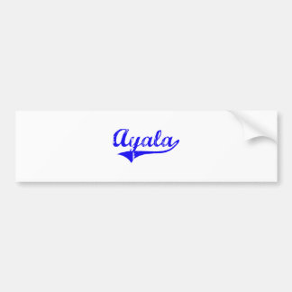 Autocollant De Voiture Style de classique de nom de famille d'Ayala