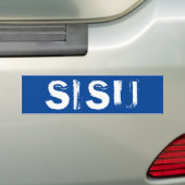 Autocollant De Voiture Style de police affligé finlandais de puissance de (En voiture)