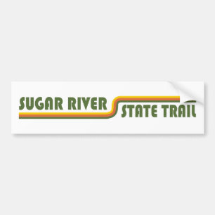 Autocollant De Voiture Sugar River State Trail Wisconsin