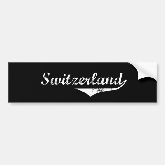Autocollant De Voiture Suisse (Devant)