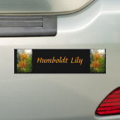 Autocollant De Voiture Sunburst de Humboldt Lilies (En voiture)