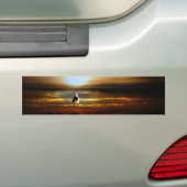 Autocollant De Voiture Sunset Seagull (En voiture)