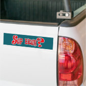 AUTOCOLLANT DE VOITURE SUP BRUH ? - SLOGAN SLANG (Sur camion)