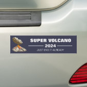 Autocollant De Voiture Super Volcano 2024 (En voiture)