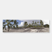 Autocollant De Voiture Superbe plage Hawaii Puuhonua o Honaunau Panorama (Devant)