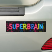 Autocollant De Voiture Superbrain IA (En voiture)