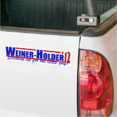 Autocollant De Voiture Support '12 de Weiner - Anthony Weiner - support (Sur camion)