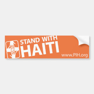 Autocollant De Voiture SUPPORT AVEC l'adhésif pour pare-chocs du HAÏTI