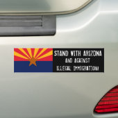 AUTOCOLLANT DE VOITURE SUPPORT AVEC L'ARIZONA (En voiture)