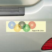 Autocollant De Voiture Support des couleurs - (En voiture)