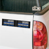 Autocollant De Voiture Support Local Police Thin Blue Line (Sur camion)