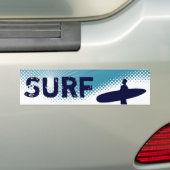 Autocollant De Voiture surf ensoleillé (En voiture)
