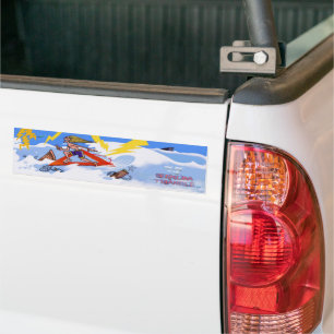Autocollant De Voiture Surf L'autocollant du pare-chocs du triangle Bermu