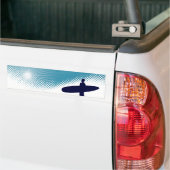 Autocollant De Voiture surfer de soleil (Sur camion)