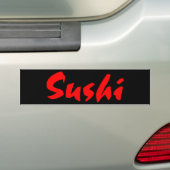 Autocollant De Voiture Sushi (En voiture)