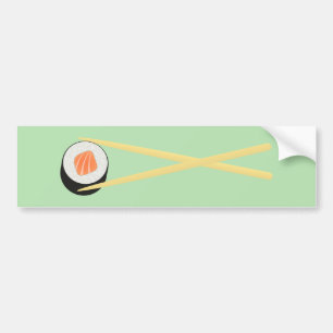 Autocollant De Voiture Sushi Ier parfait