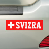 Autocollant De Voiture Svizra (En voiture)
