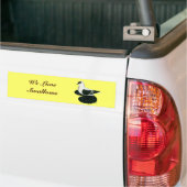 Autocollant De Voiture Swallow Pigeon Saxon Black White Bar (Sur camion)