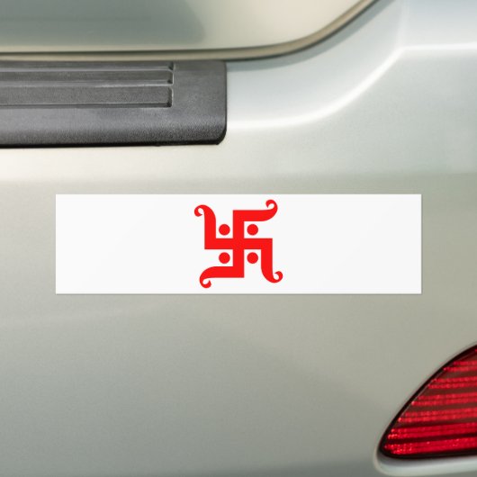 Autocollant De Voiture swastika (En voiture)
