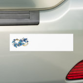 Autocollant De Voiture Symbol Infinity of Blue Morpho Butterflies (En voiture)