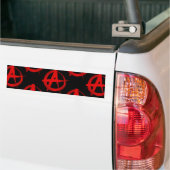 Autocollant De Voiture Symbole d'anarchie (Sur camion)