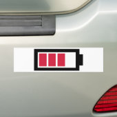 Autocollant De Voiture Symbole de batterie (En voiture)